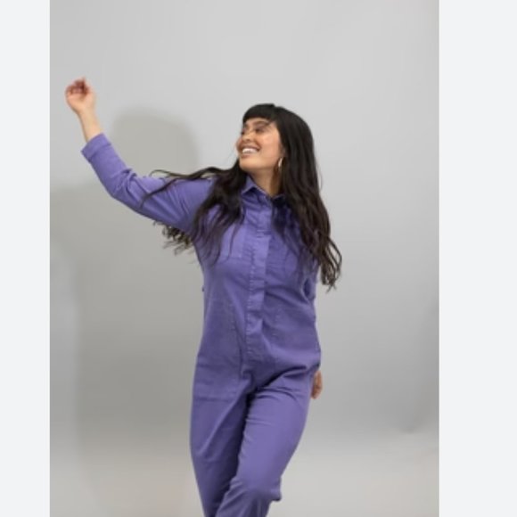 BEYOND NINE rose jumpsuit - Picture 4 of 9